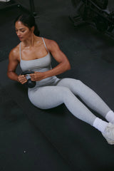 Acadia Legging 27" - Heather Grey