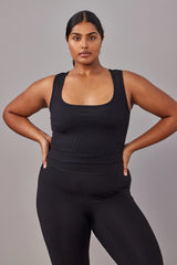 Venice Tank - Black Rib