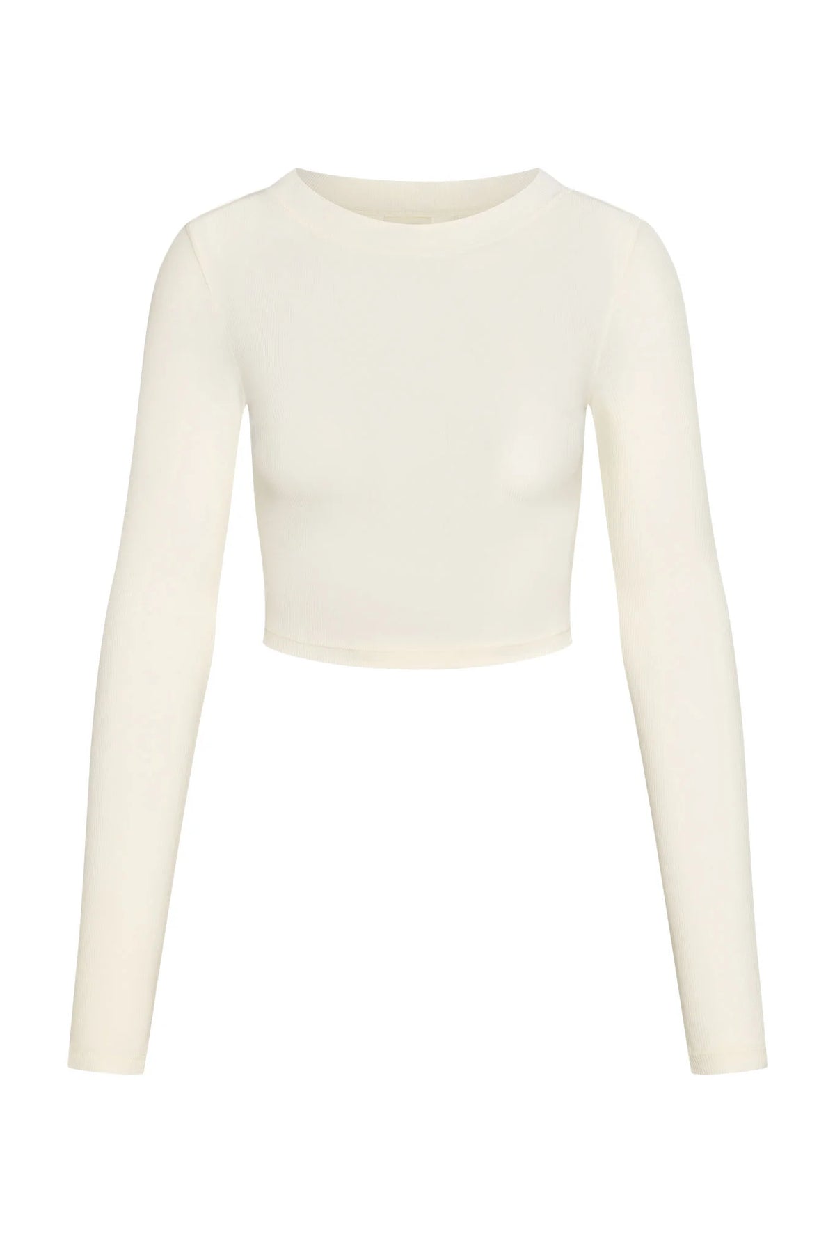 Hayworth Long Sleeve - Ivory Lightweight Rib