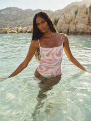 Bahamas One Piece Long - Costa Rei Pink