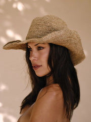 Exuma Raffia Hat - Husk