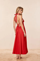 Santa Cruz Dress - Chili Pepper