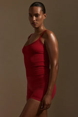 Devin Tank - Cherry Thin Rib