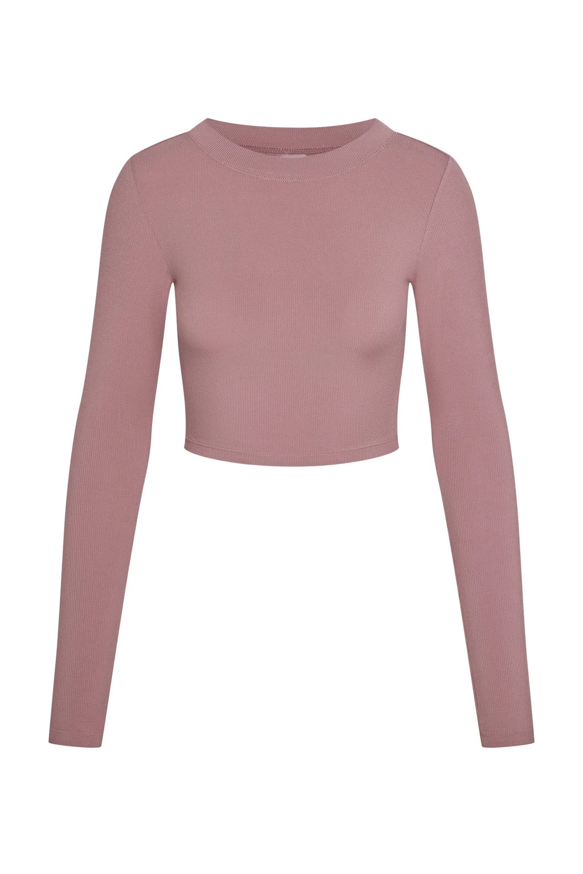 Hayworth Long Sleeve - Mauve Lightweight Rib
