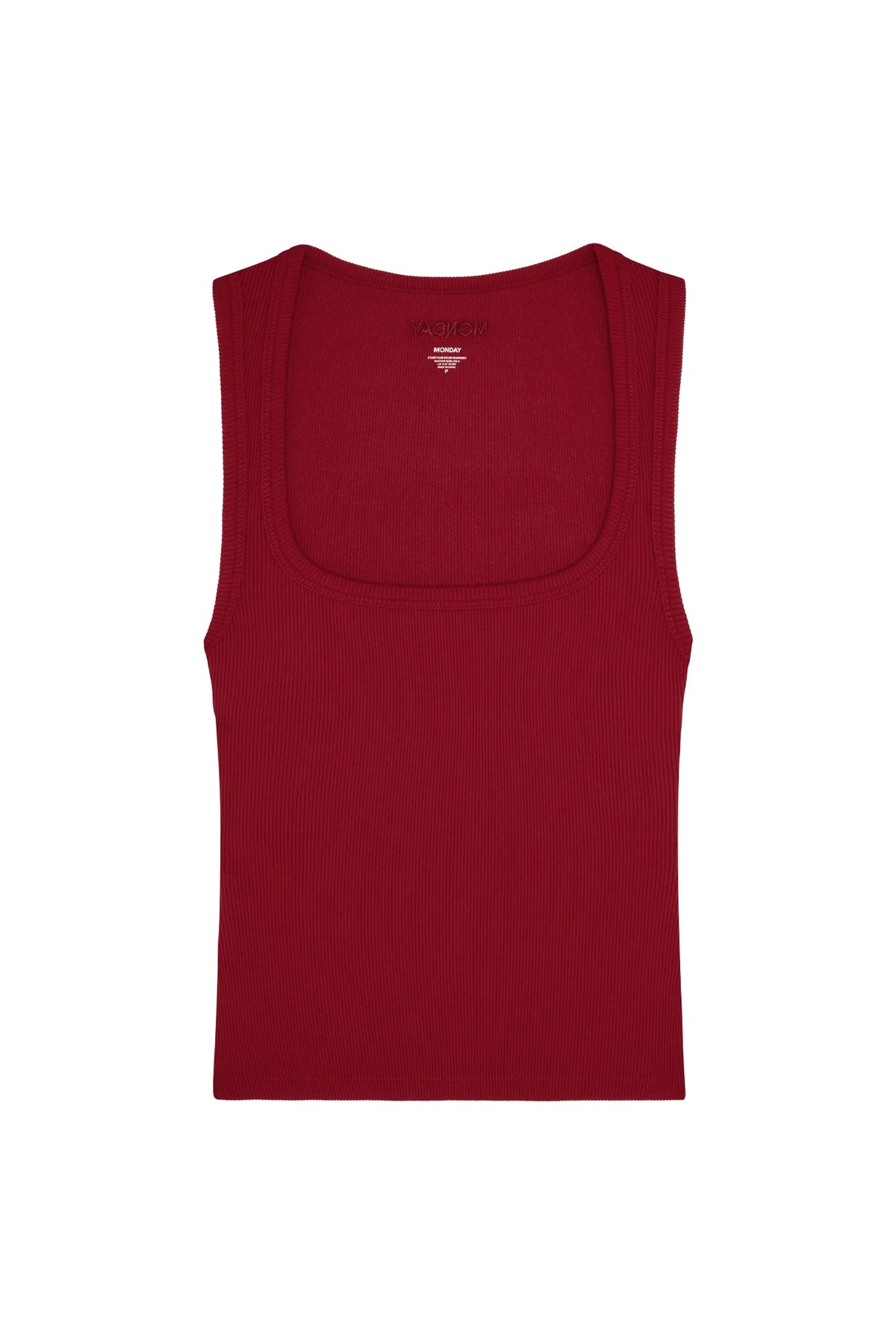 Tash Tank - Cherry Thin Rib