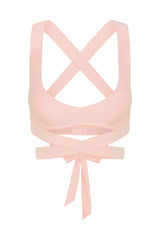 Hudson Bra - Heather Powder Pink