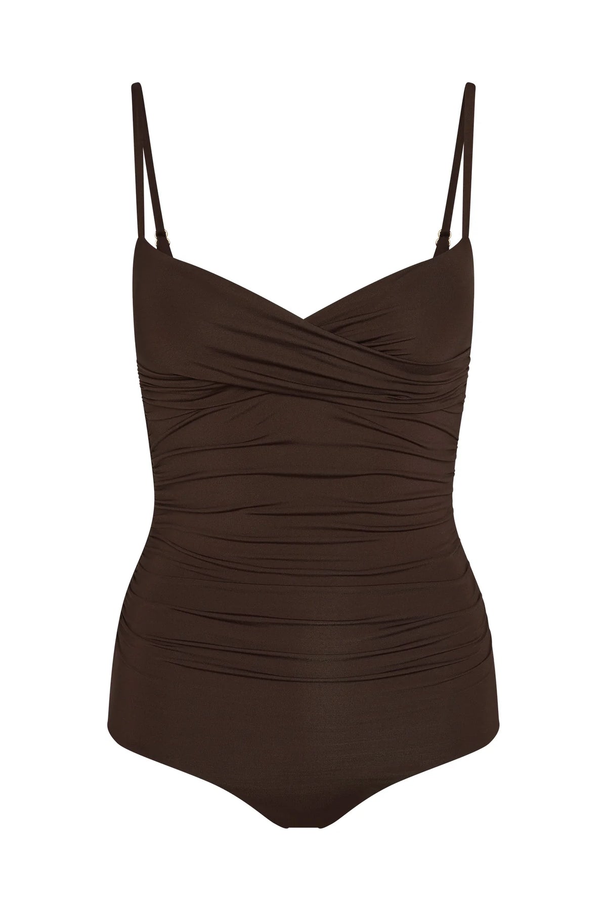 Bordeaux One Piece Full Coverage - Espresso