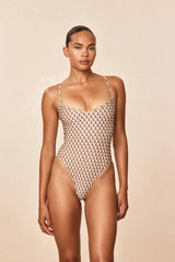 Ravello One Piece - Husk Geo