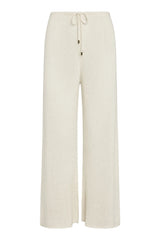 Belize Pant Open Knit - Ivory