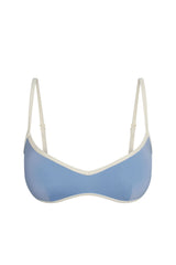 Ravello Top - Azure/Ivory