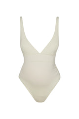 Maternity Portofino One Piece - Ivory