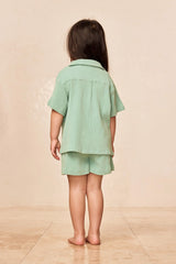 Pacific Beach Shirt Kids - Pond Crinkle