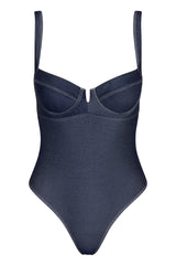 Clovelly One Piece - Blue Denim