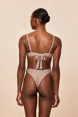 Capri Top - Husk Geo