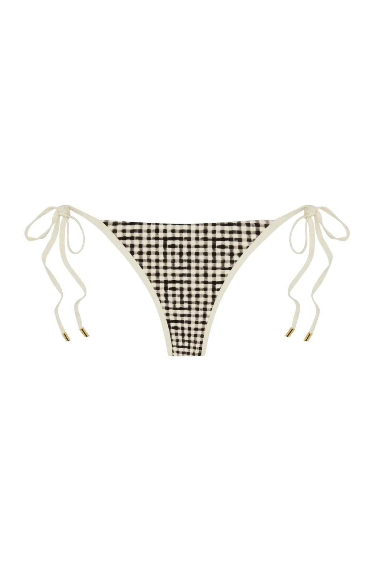 Le Marais Bottom - Black Gingham