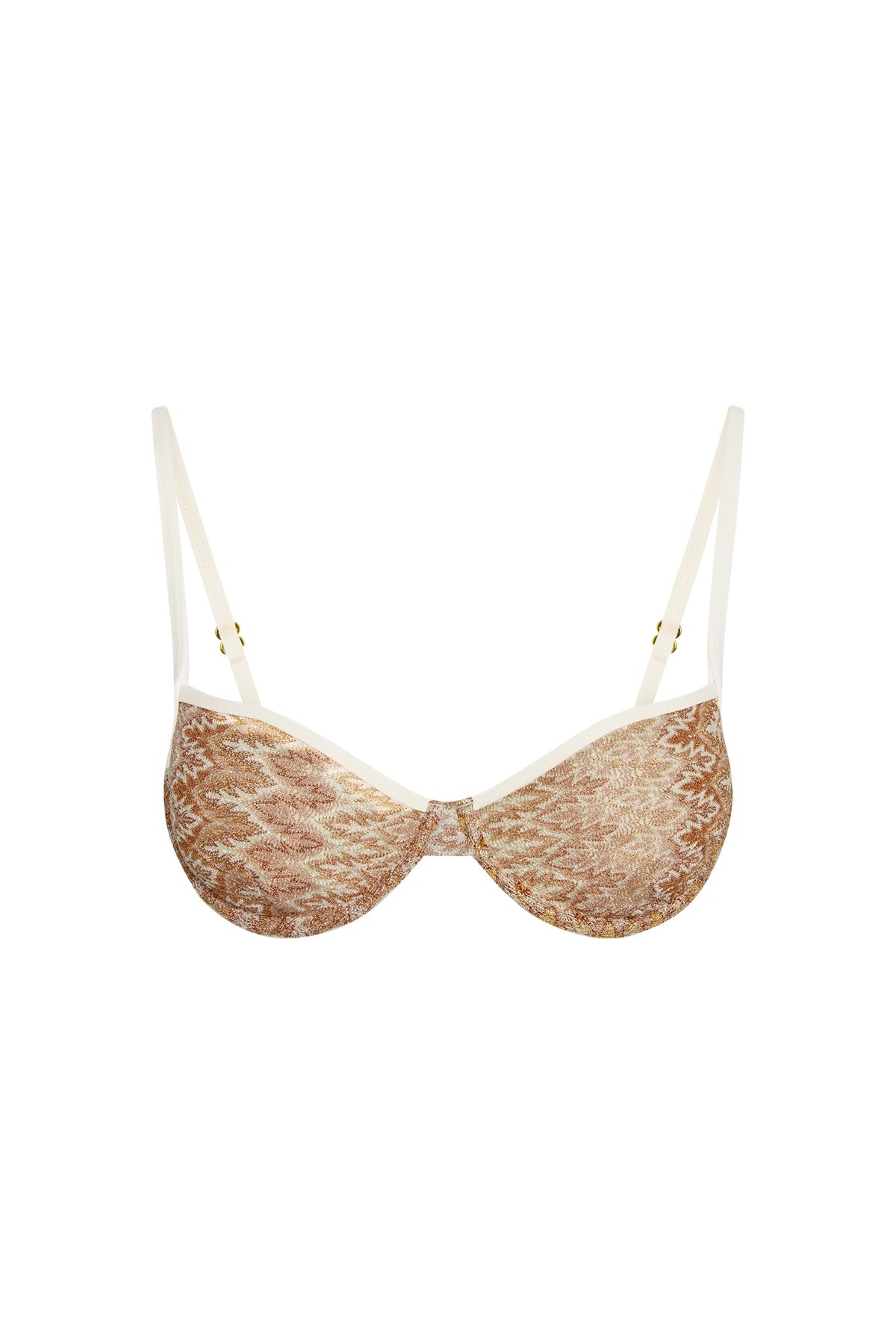 Capri Color Block Top - Porto Cervo Gold