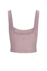 Zion Tank - Heather Mauve/Ivory