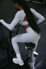 Fairfax Legging 27" - Heather Grey