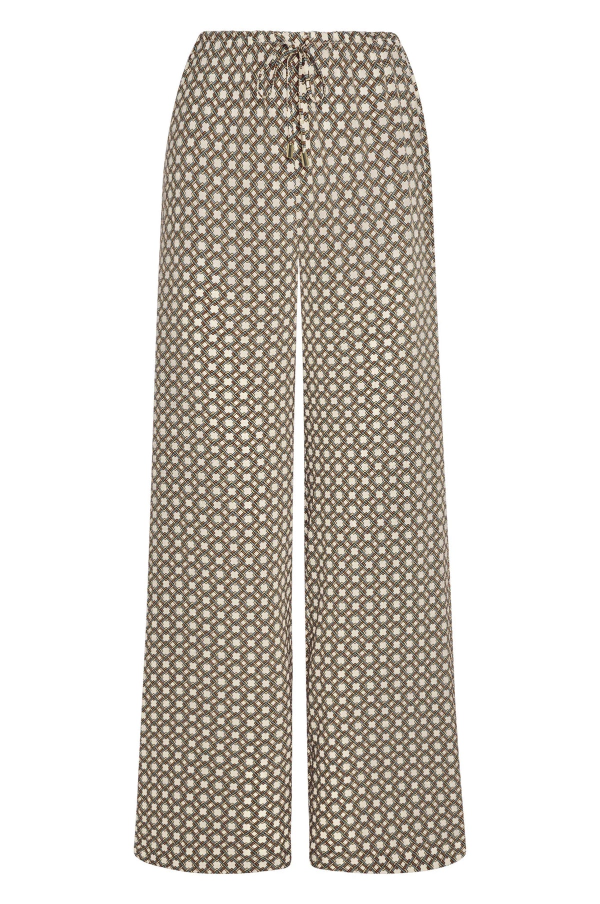 Belize Pant - Tile Geo Silk