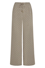 Belize Pant - Tile Geo Silk