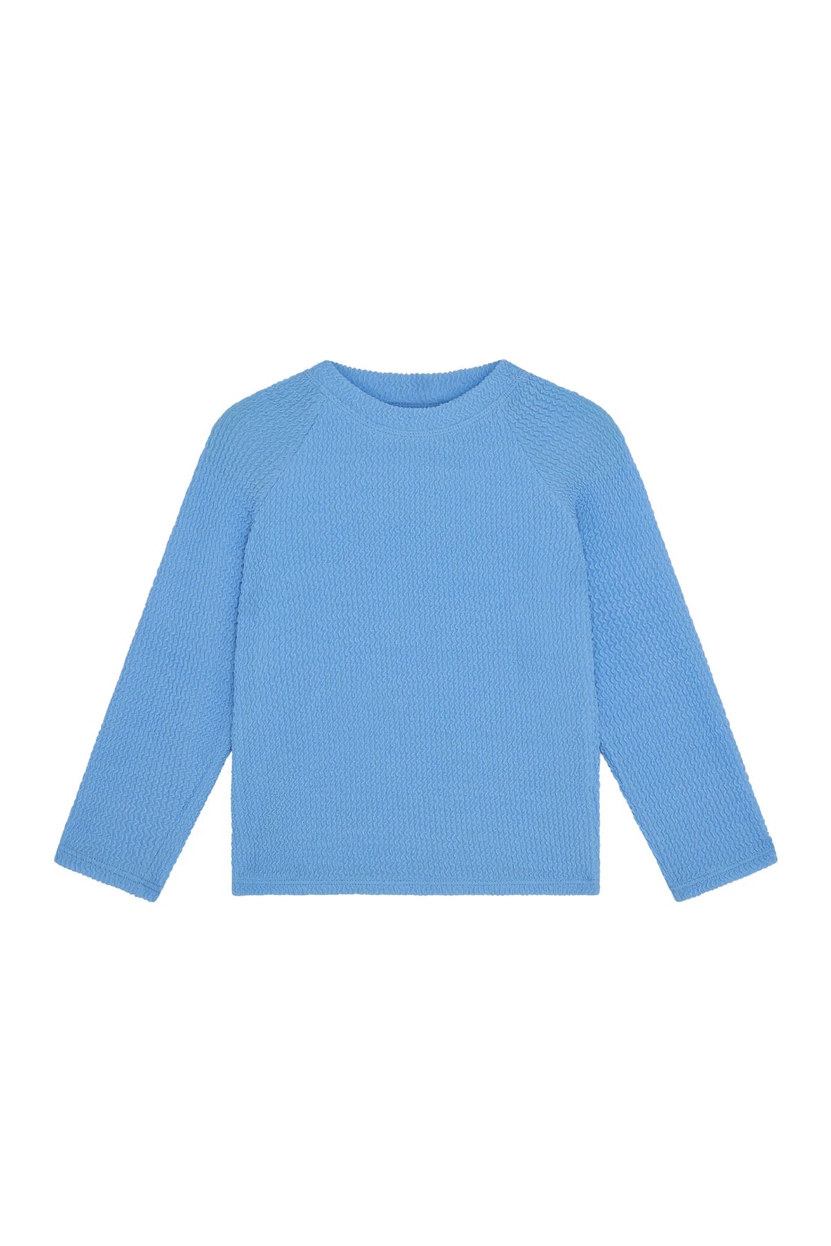 Bondi Rashguard Kids - Azure Crinkle