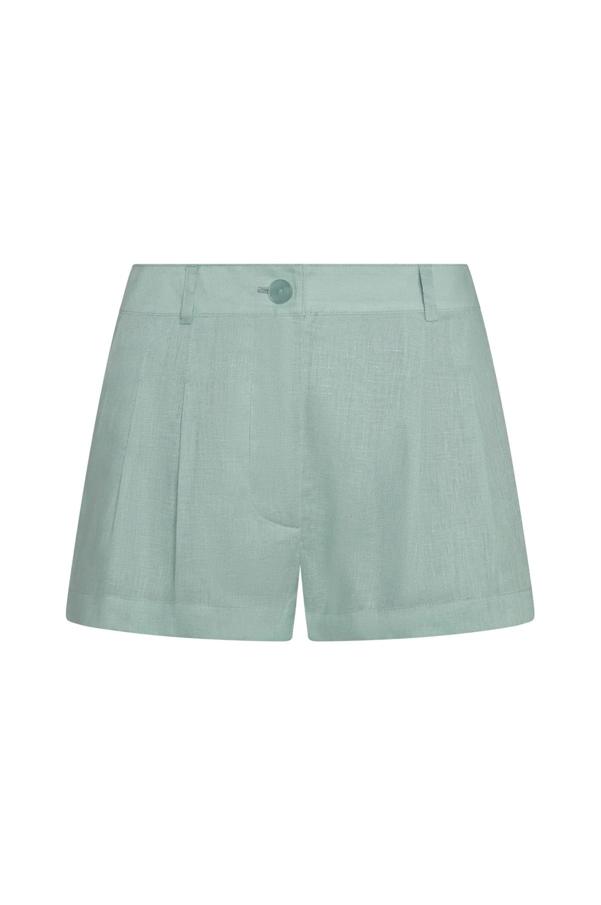 Casablanca Short - Light Slate Linen