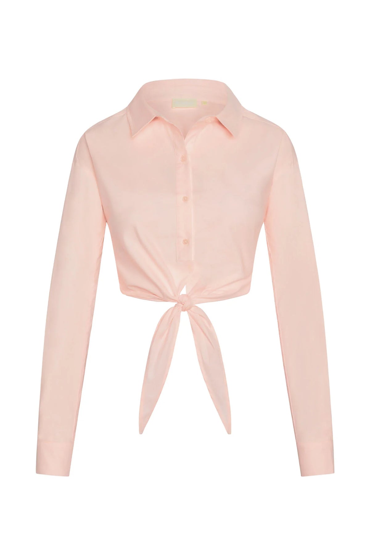 La Jolla Tie Shirt - Powder Pink