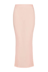 Fontelina Skirt - Powder Pink Linen