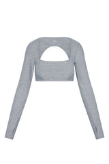 Bellevue Top - Heather Grey