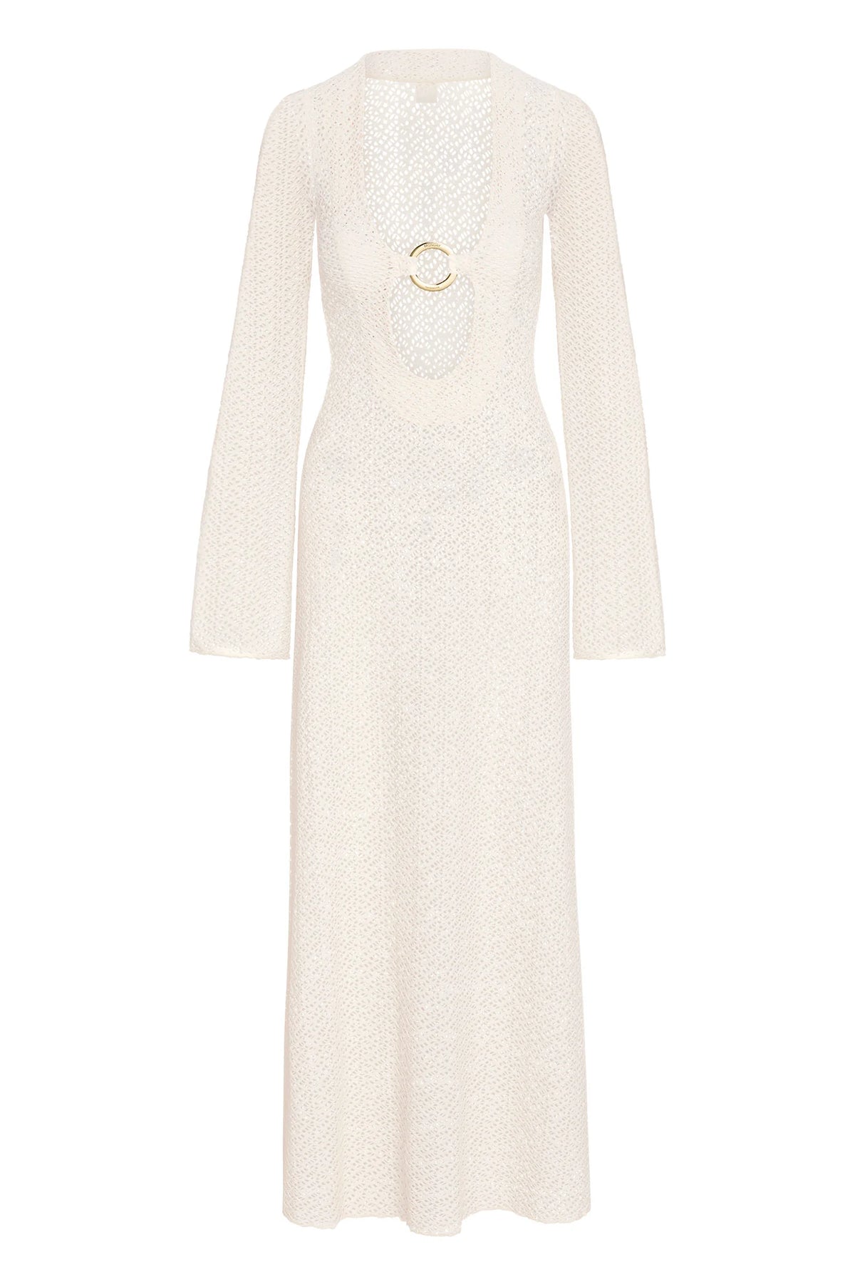 Montego Dress - Ivory Crochet