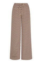 Belize Pant - Husk Geo Silk