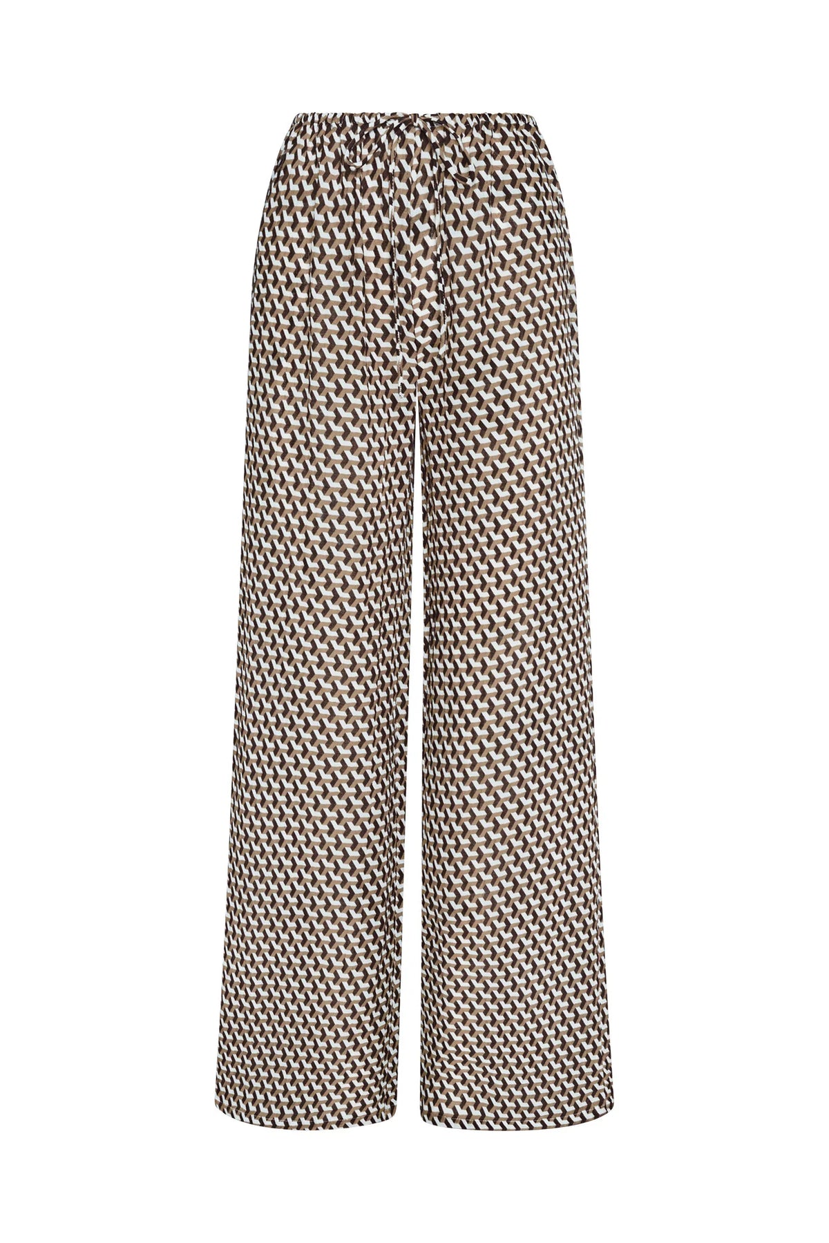 Belize Pant - Husk Geo