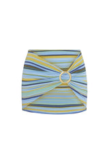 Jamaica Sarong - Sardinia Stripe Azure
