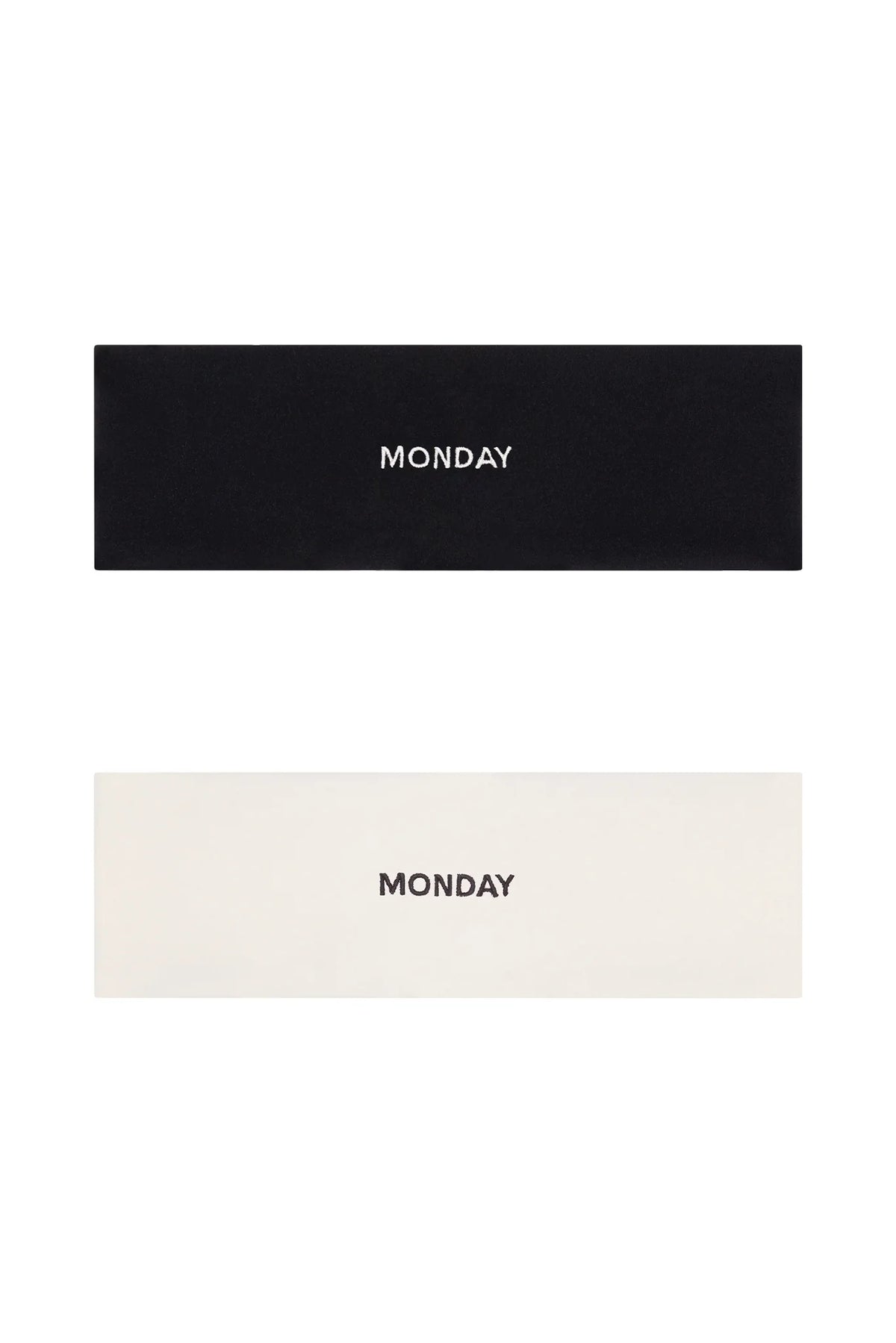 Monday Headband Set - Black/Ivory