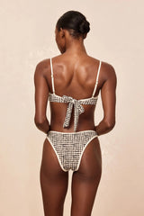Somerset Bottom - Black Gingham