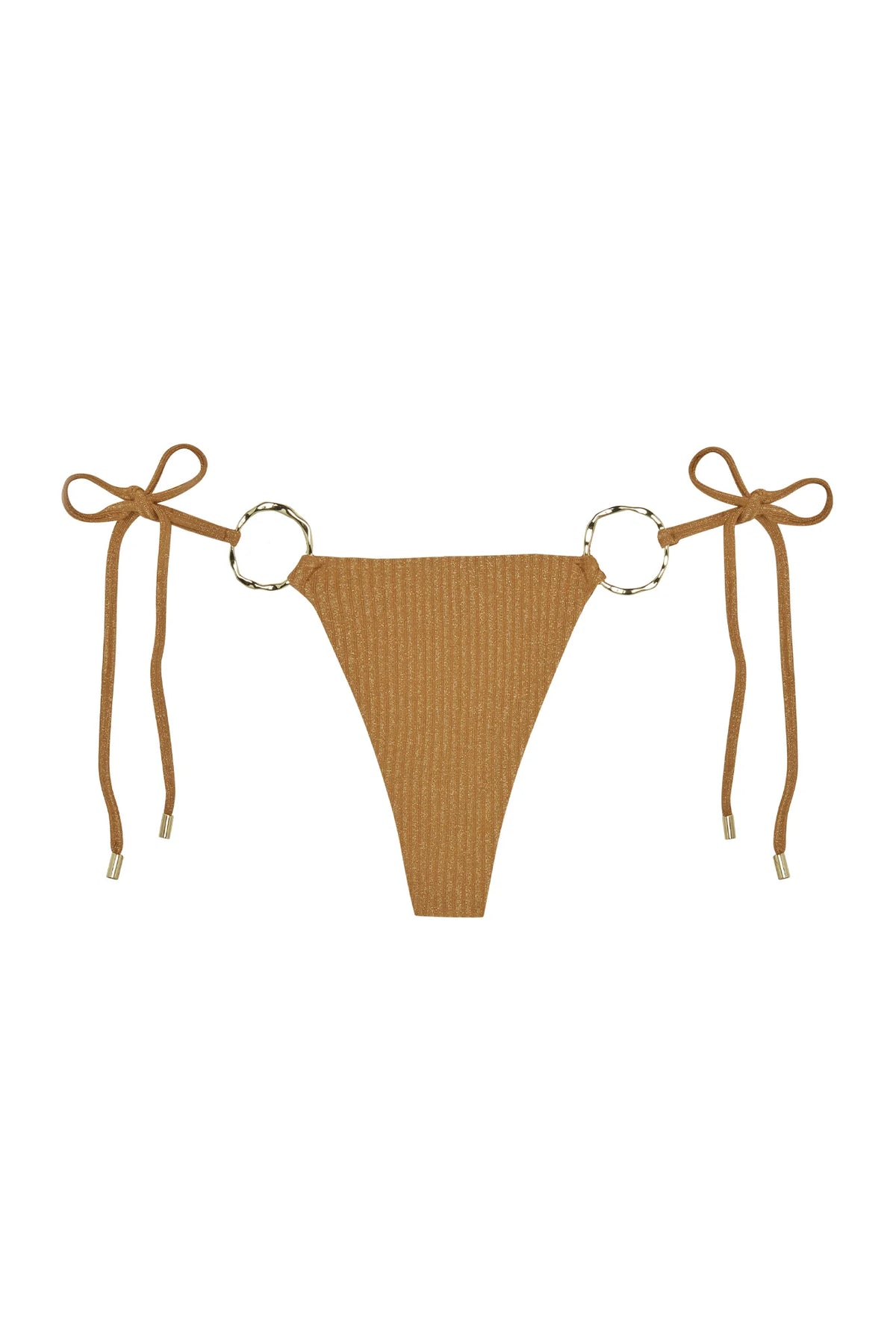 Cannes Bottom - Gold Lurex Rib