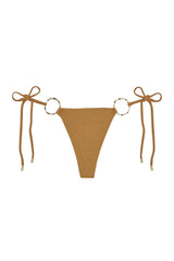 Cannes Bottom - Gold Lurex Rib