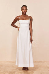 Montpellier Dress - White