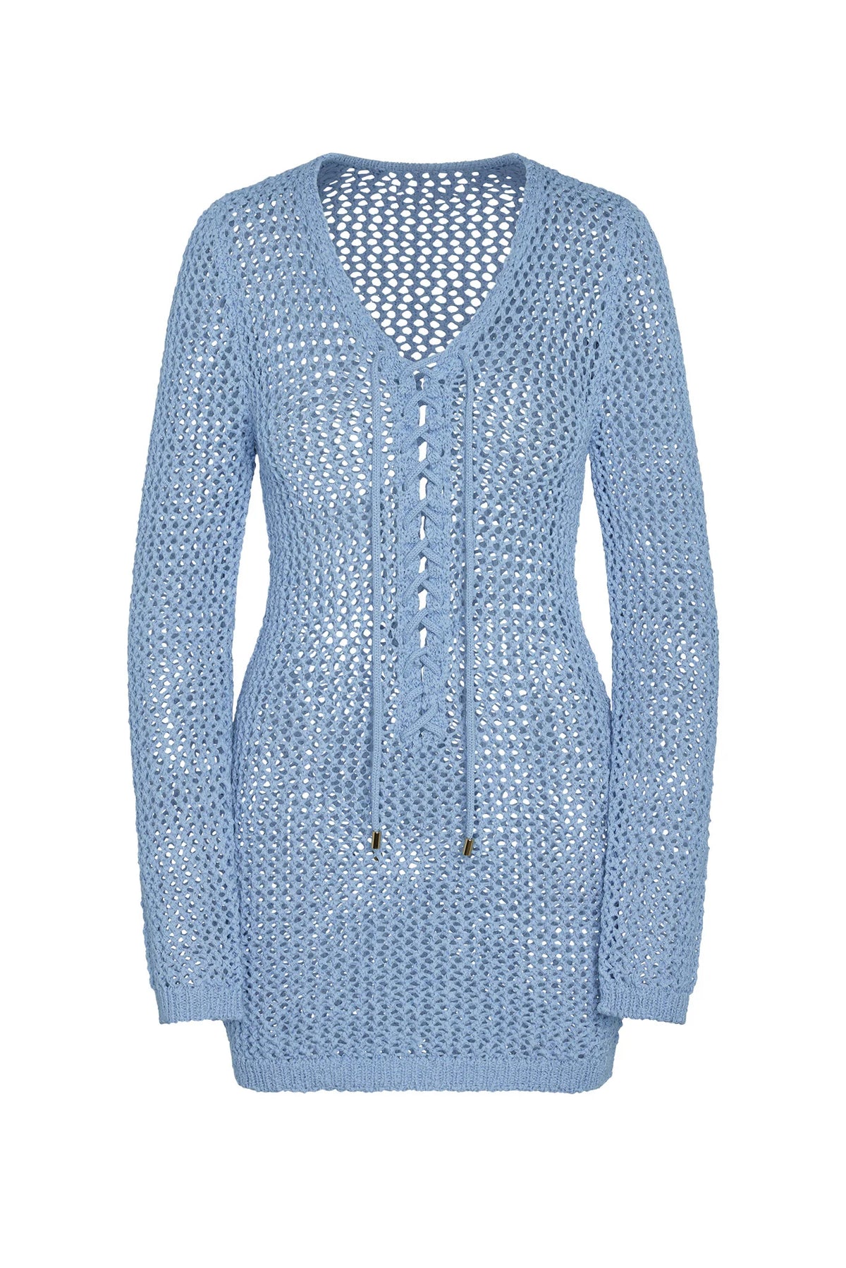 Corossol Mini Dress - Sky Petit Crochet