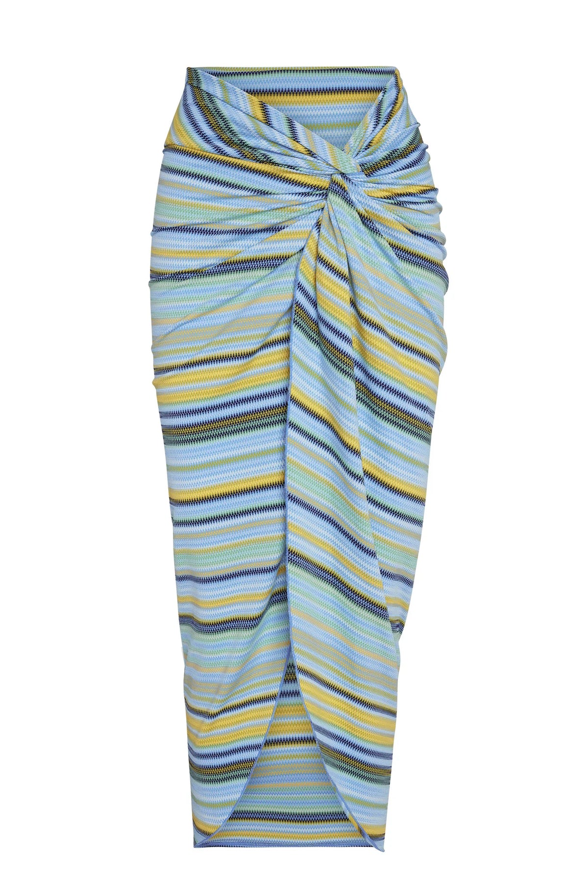 Andros Sarong - Sardinia Stripe Azure