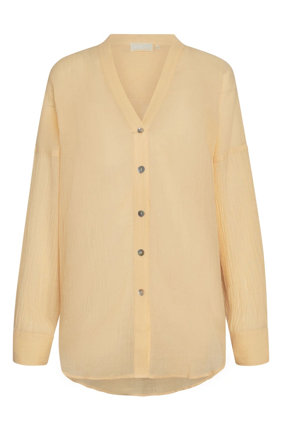 Barcelona Tunic - Raffia Crinkle Linen