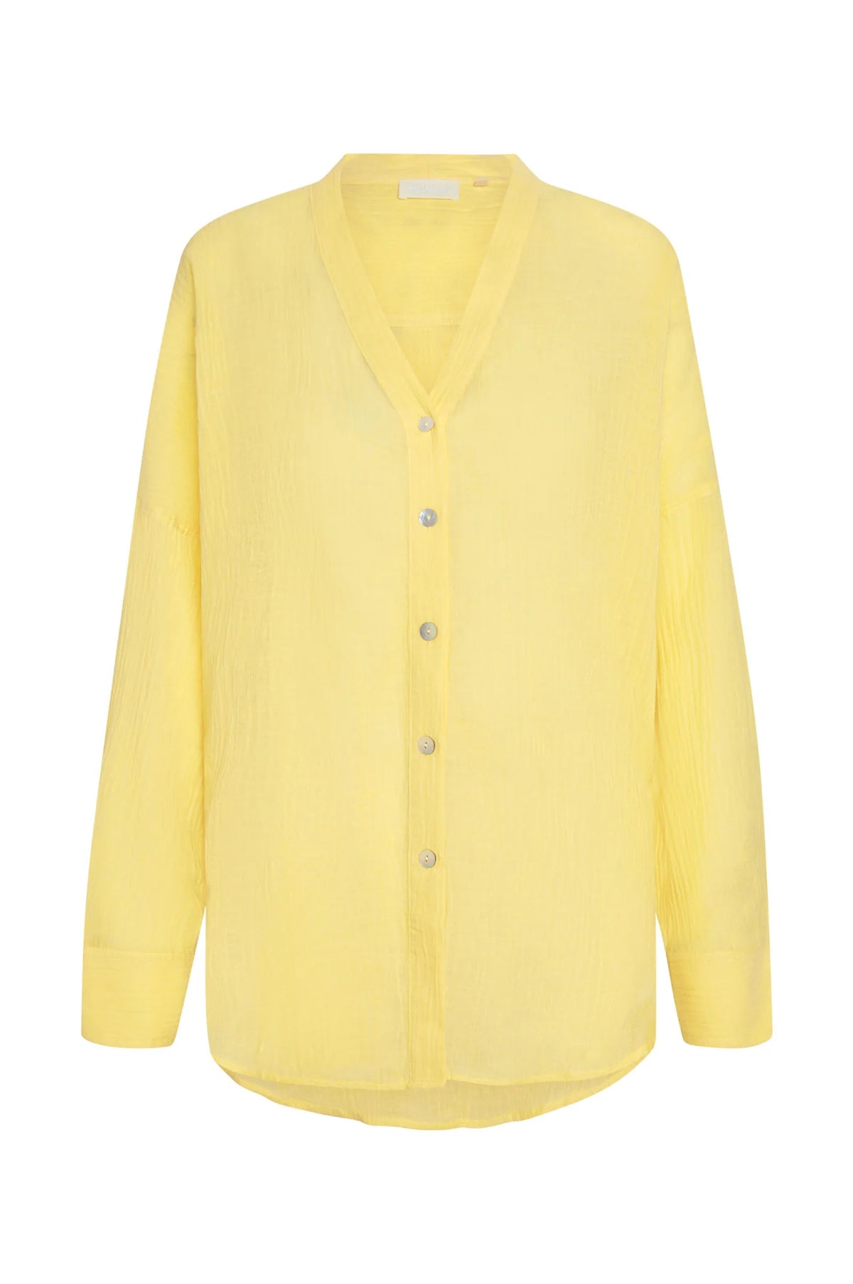 Barcelona Tunic - Meyer Crinkle Linen