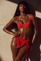 Santa Marta Sarong - Chili Pepper Petit Crochet