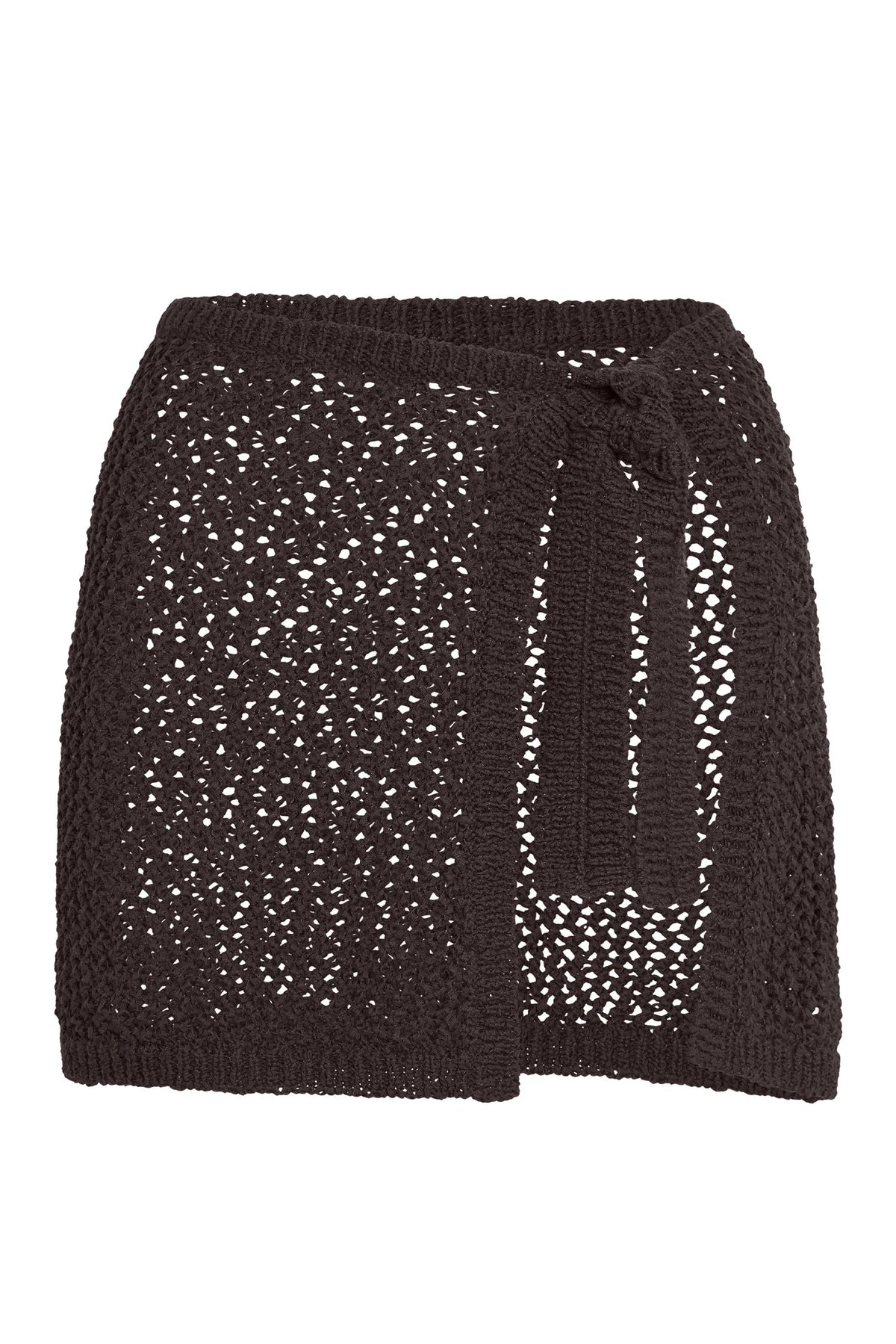 Santa Marta Sarong - Espresso Petit Crochet