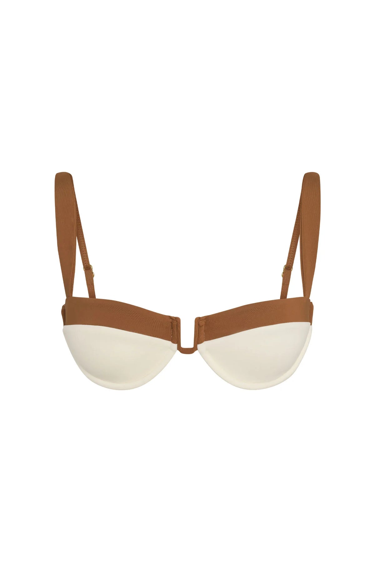Cala Roja Top - Ivory/Caramel