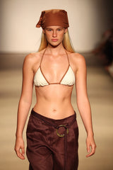 Palma Top - Ivory/Caramel