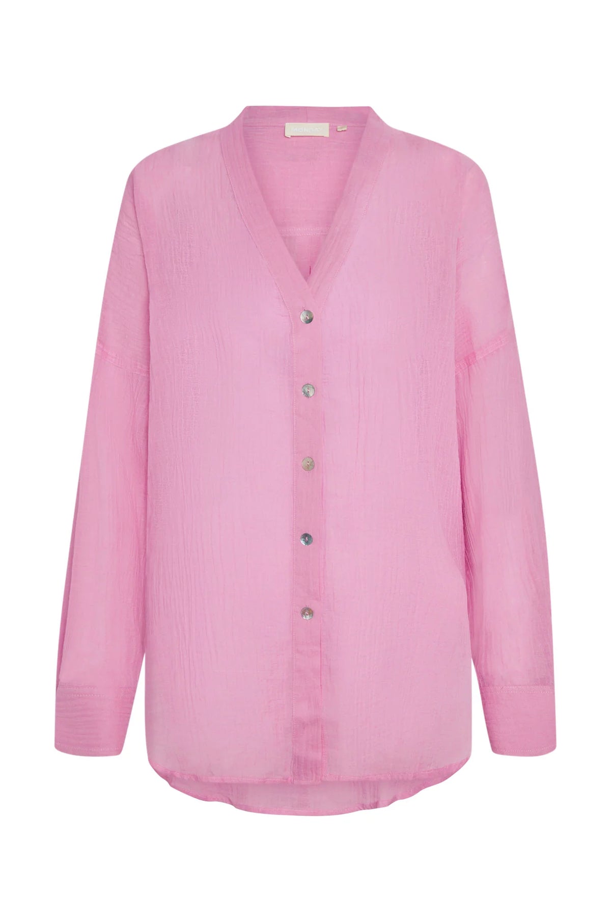 Barcelona Tunic - Moonlight Crinkle Linen