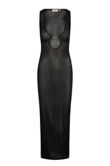 Monte Carlo Dress - Black Lace Crochet