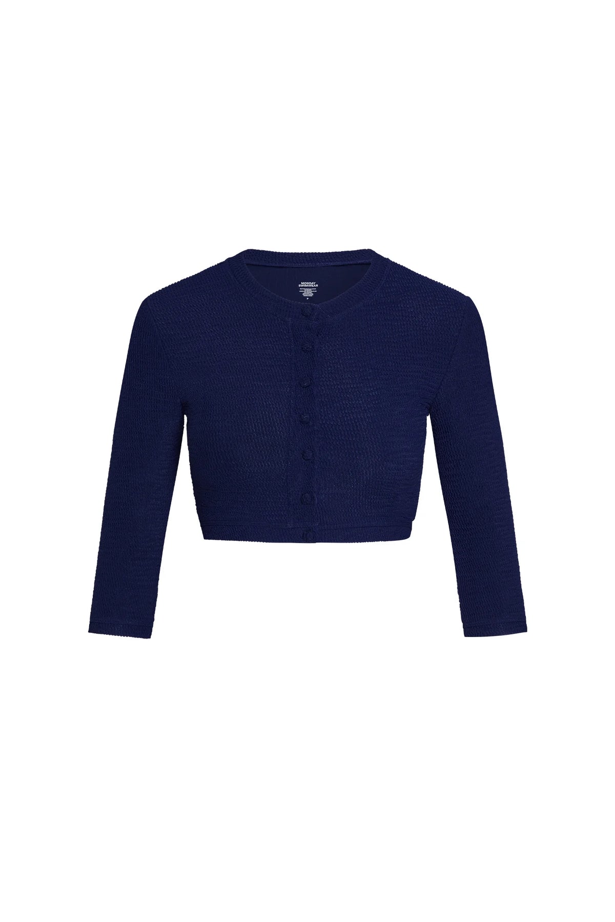 Crete Swim Cardi - Midnight Crinkle