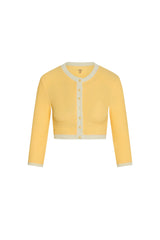 Crete Swim Cardigan - Honey Crinkle